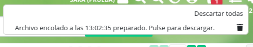 Notificación para descargar documentos en una descarga masiva asíncrona Notificación para descargar documentos en una descarga masiva asíncrona